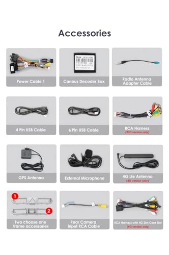 GPS tracker pour voiture Volkswagen Tiguan 1 navigation Europe Bluetooth 2025 4G 64G - 7