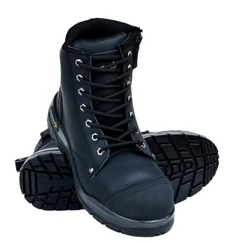Mallcom Scar B Safety Boot For Men, Nubuck Leather Upper, High An...