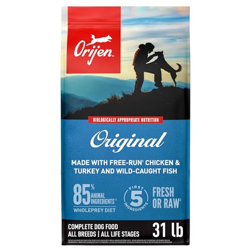 ORIJEN Grain Free High Protein Dry Dog Food Original Recipe 31lb Bag
