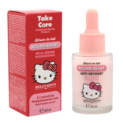 TAKE CARE - Hello Kitty, Sérum, Lait, Visage, Nourrissant, Pamplemousse rose, Vegan, Take Care