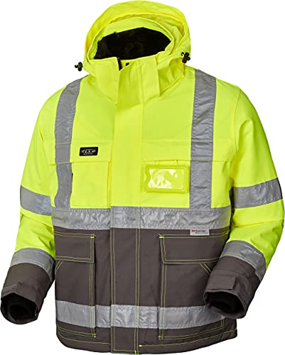 Veste haute performance pour chantier EN ISO 20471 Jaune Gris XXL