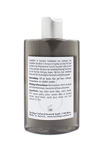 HASLINGER Spa Sandalwood Shampoo and Shower Gel, 1 Pound image 5