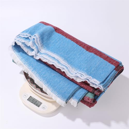 Capa poncho con flecos para mujer chal versátil ligero de verano 5