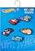 Crocs Unisex Jibbitz Characters Hot Wheels 5-Pack One Size
