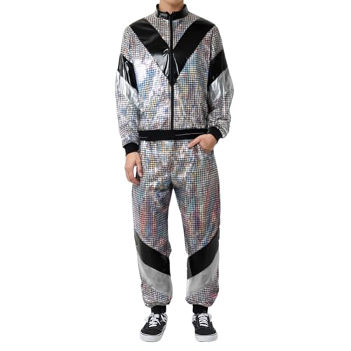 Ensemble de vêtements de sport rétro ensemble de jogging carnaval
