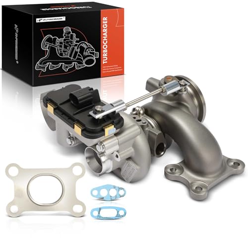 A-Premium TD025L4BR Complete Turbocharger Turbo Kit Compatible with Audi & Volkswagen Models - A3 2014-2019, Q3, Golf, Passat