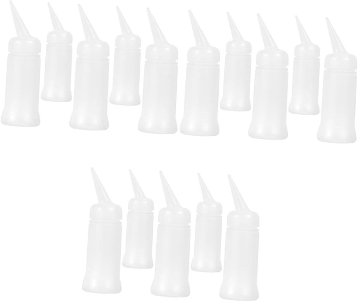 FRCOLOR 15pcs Large Capacity Spray Bottle for Hair Salon Portable Shampoo Container Leakproof Design