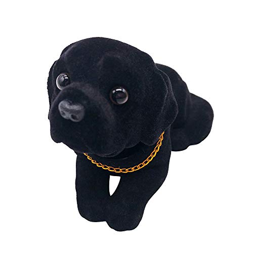 MonLiya Nette Nicken Schütteln Kopf Hund Verzierungen Wackelhund Auto-Innendekoration Ornament Statuen und Skulpturen Schüttelt den Kopf Hundedekoration Deko Figur Cover