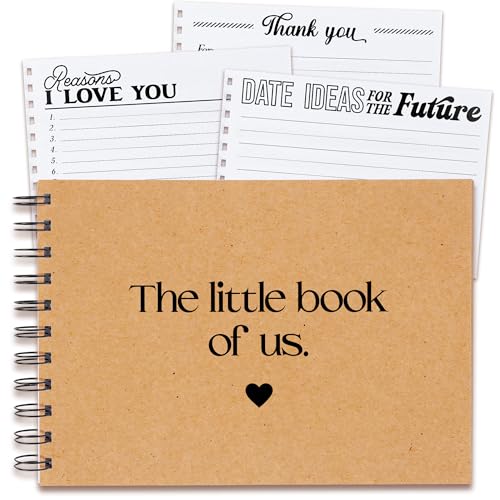 Relationship Journal for Couples - Relationship Journals, Anniversary Journals - Gifts for Him - Wedding Anniversary, Birthday Gifts for Husband Boyfriend - Couples Journal