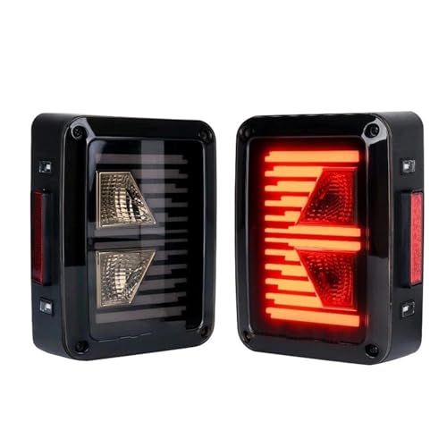 Feux arrière de voiture pour remplacer des optiques Wrangler ternies