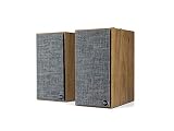 Klipsch The Fives Aktivlautsprecher mit HDMI ARC, Walnuss