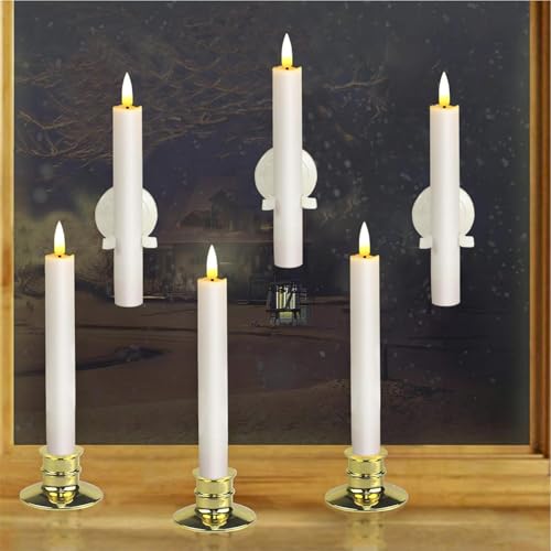 Velas de ventana de cereza LED para crear ambientes navideños acogedores en el salón 3