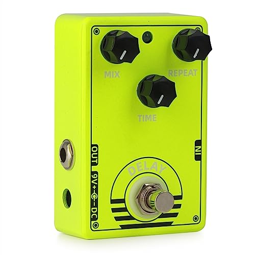 OUSIKA Pédale d’effet de Guitare à Retard True Bypass Pièces de Guitare électrique Accessoires Pédale d’effet de Guitare Tuner - Les Beatles, Paul McCartney, John Lennon, RIngo Starr, George Harrison OUSIKA Pédale d'effet de Guitare à Retard True Bypass Pièces de Guitare électrique Accessoires Pédale d'effet de Guitare Tuner – Image 3