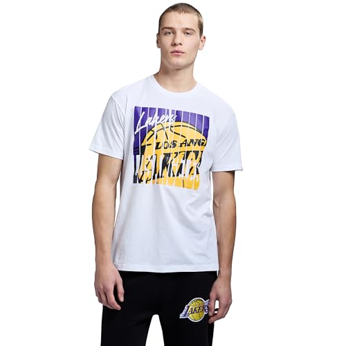 Game 7 x NBA Officially Licensed Men's Graphic Short Sleeve Lightweight Crew Neck Cotton Team T-Shirt by GAME 7 - Used condition - US$17.33