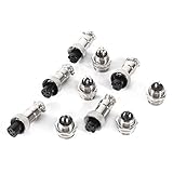 Aviation Connector,10 Set GX12 2/3/4/5/6Pin 12mm Aviation Plug Male + Female Metal Socket Connector - Image 7
