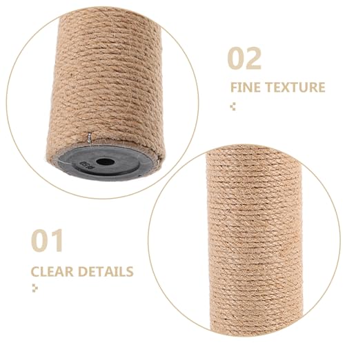 Postes de repuesto de sisal 30 cm para accesorios de árbol para rascador de gatos 4
