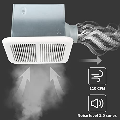 The 30 Best Bathroom Exhaust Fans with Light And Heater of 2023 [Verified] Cherry Picks