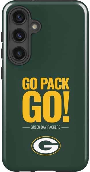 Skinit Impact Phone Case Compatible with Galaxy S25 Plus - Officially Licensed NFL Green Bay Packers Design
