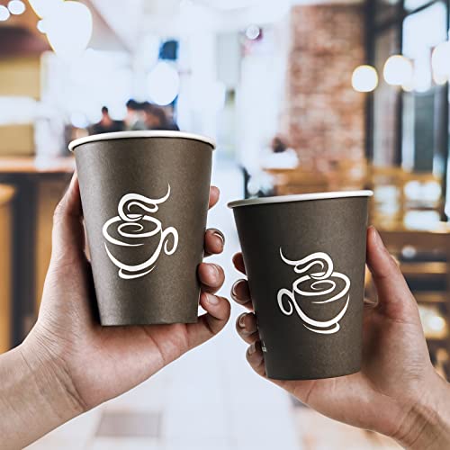 Litopak 240 Pack 12 Oz Paper Cups, Disposable Coffee Cups, Hot/Cold Drinking Cups, Brown Disposable Cups, Paper Hot Coffee Cups, Paper Coffee Cups For Party, Picnic, Travel, And Events. #TOP5