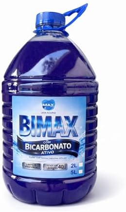 Sabão Líquido Para Roupas BIMAX COM BICARBONATO 5L - Remove Manch...