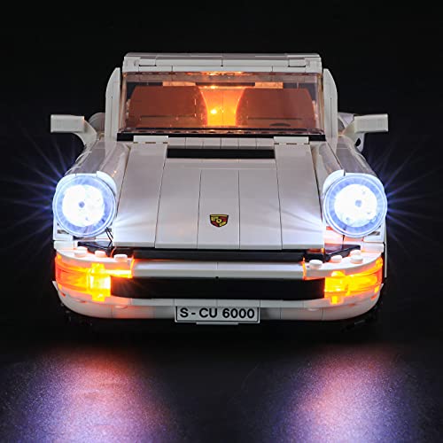Image of LIGHTAILING Led Lighting Kit for Porsche-911 Building Blocks Model - LED Light Set Compatible with Lego Model