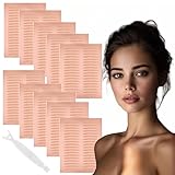 10 sheets Eyelid Tape Stickers Portable Breathable eye tape Natural Self-Adhesive invisible eyelid lift strip (trapezoid)