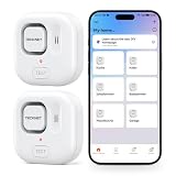 TECKNET 2PC Smart Wassermelder, WLAN Wassersensor mit kostenlosen Batterien...