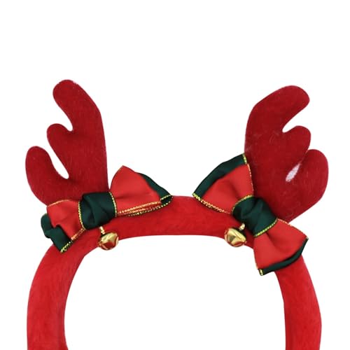 Kids Winter Earmuffs Plush Faux Fur Cute Reindeer Antlers Ear Warmer Christmas Earflap for Women Girls4