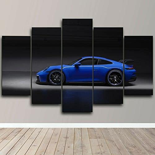 Papier peint modulaire 911 course : solution déco pour grands murs vides