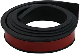 Extensores de arco de roda de carro Flares ABS protetor de lábio protetor de borda de borracha flexível para a maioria dos veículos estilo off-road preto 150 cm