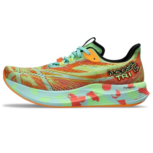 ASICS Tênis de corrida feminino Noosa TRI 15, Lime Burst/menta iluminada, 34