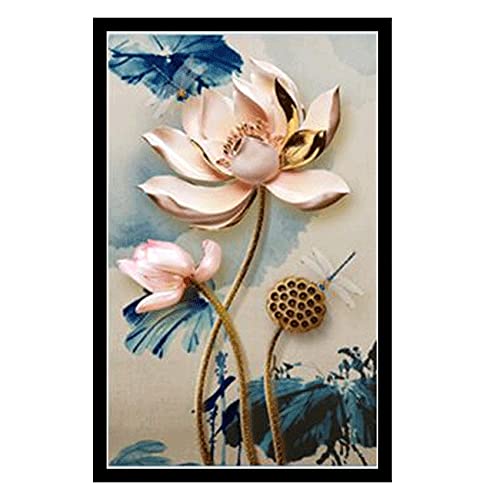 Diamond Painting Capucine 40x100cm : le cadeau créatif idéal pour les passionnés de broderie