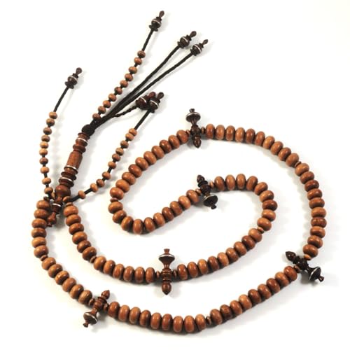 Islamic Dikr Subhah Sibha Tesbih or Misbaha Tasbeeh Tijani Stigi Pemphis acidula Wood