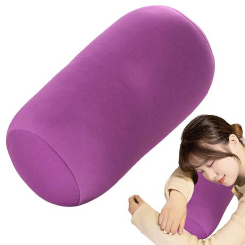 shuhauk Almohada de soporte de cuello de microcuentas extra para viajes, cojín de cabeza para espalda, del estrés, almohada de microcuentas, almohada de columna para el cuello, almohada