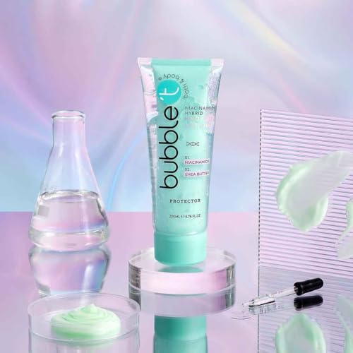 Bubble T Cosmetics Niacinamide Hybrid Body Lotion 200ml, green, 200 ml (Pack of 1) - Image 4