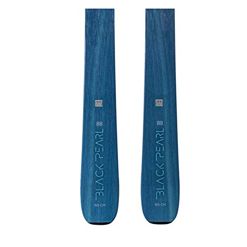 Blizzard Women\'s Black Pearl 88 All-Mountain Freeride Lightweight Blue Skis, 171