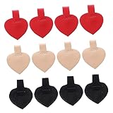 VALICLUD 6 Pares Seguir almohadilla de tacón alto agarres de zapatos ajustados tacones negros salvatacones protector de talon almohadillas para pies protectores de talón forro del talón PU