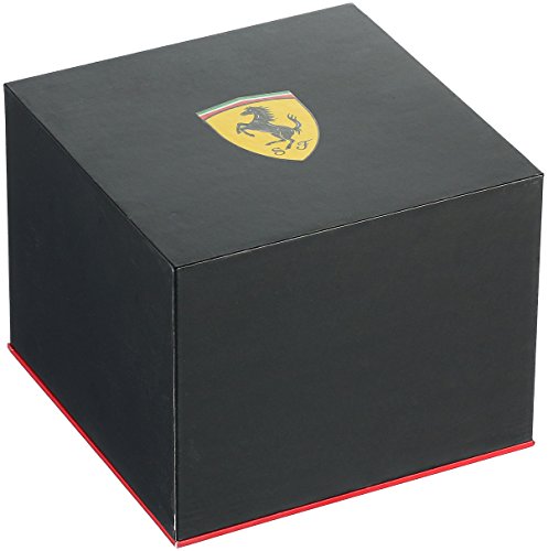 Ferrari Men's Xx Kers Stainless Steel Quartz Watch With Silicone Strap, Black, 21 (Model: 0830487) #TOP4