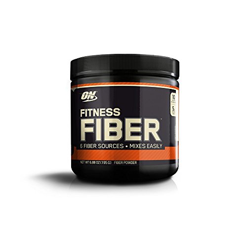 Optimum Nutrition Fitness Fiber, Unflavored, 6.87oz Tub (Pack of 2)