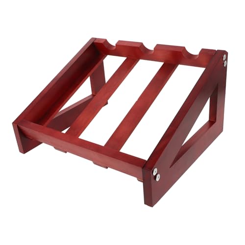 Soporte de vino de madera KICHOUSE para encimera miniatura 1