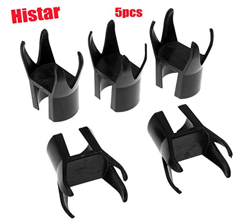 HISTAR 5Pcs Golf Ball Pick Up Retriever Putter Grip Finger Rubber Picker 4-Prong