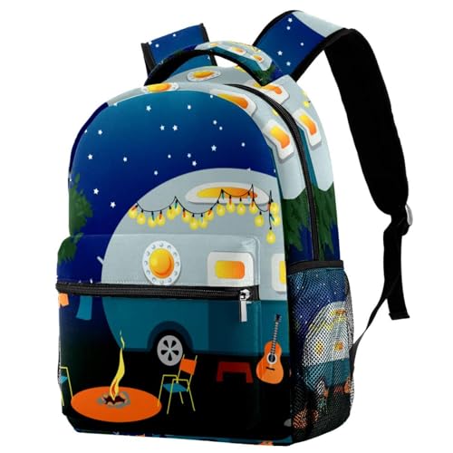 Sac à dos d'école et de voyage pour adolescents filles garçons multicolore