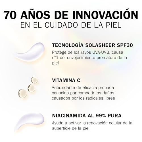 Miniatura 5 de Olay Vitamin C Crema Facial de Día Antimanchas SPF 30 Recambio, 50ml | Con Niacinamida, Unifica e Hidrata, Fórmula No Grasa ni Pegajosa