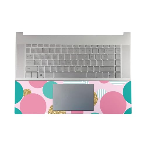 Image of Gaming Skin Compatible with HP Envy x360 16 inch (2023) - Golden Bubbles - Premium 3M Vinyl Protective Wrap Decal Cover - Easy to Apply | Crafted in The USA by MightySkins