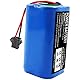 Akku für Staubsauger 3000mAh 14,4V Li-Ion für Tesvor V300 X583 X580R SUN-INTE-273 Simum 6 für CMICR18650F8M7-4S1P