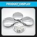 Tesnaao 4 PCS Car Hub Center Cap, 2.95
