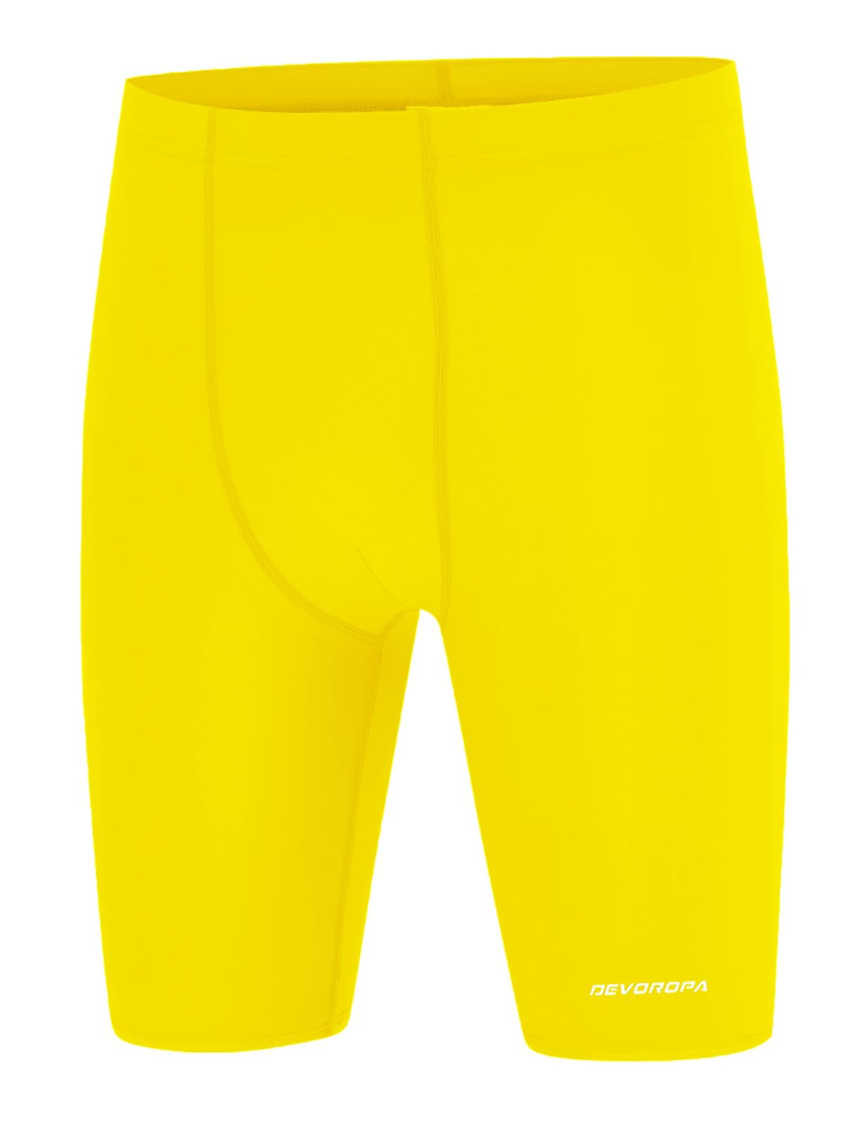DEVOROPA Boys Swim Jammers Youth Competitive Swim Team Trunks Racing Swimsuit Athletic Swimming Shorts Slim/Standard/Husky
