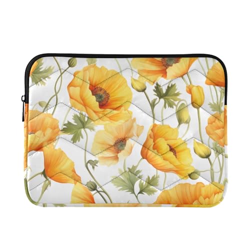 Funda para laptop floral 13-14 pulgadas para hombres y mujeres