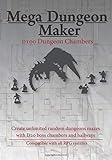 Mega Dungeon Maker: D100 Dungeon Chambers for Fantasy Roleplaying Games (RPG) DnD 5e and more