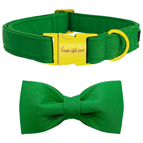 Unique style paws Dog Collar with Bowtie